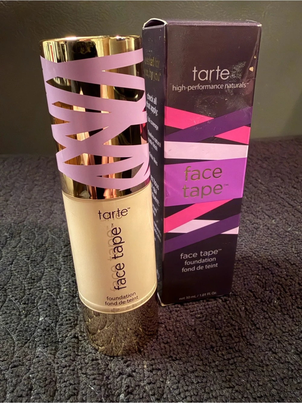 Tarte Face Tape Foundation (Shade: 12S Fair Sand) 30mL/1.01oz - New in Box